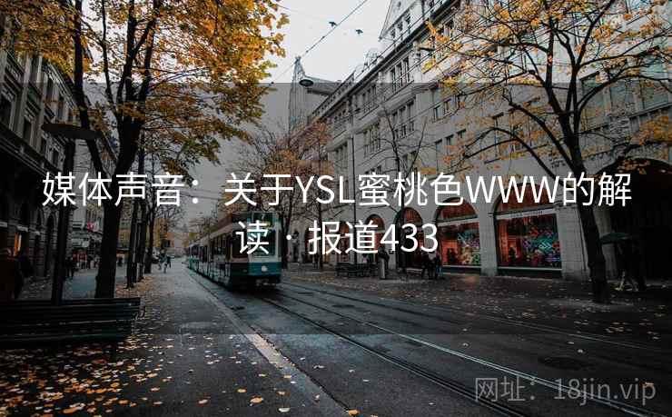 媒体声音:关于YSL蜜桃色WWW的解读 · 报道433 媒体声音:关于YSL蜜桃色WWW的解读 · 报道433